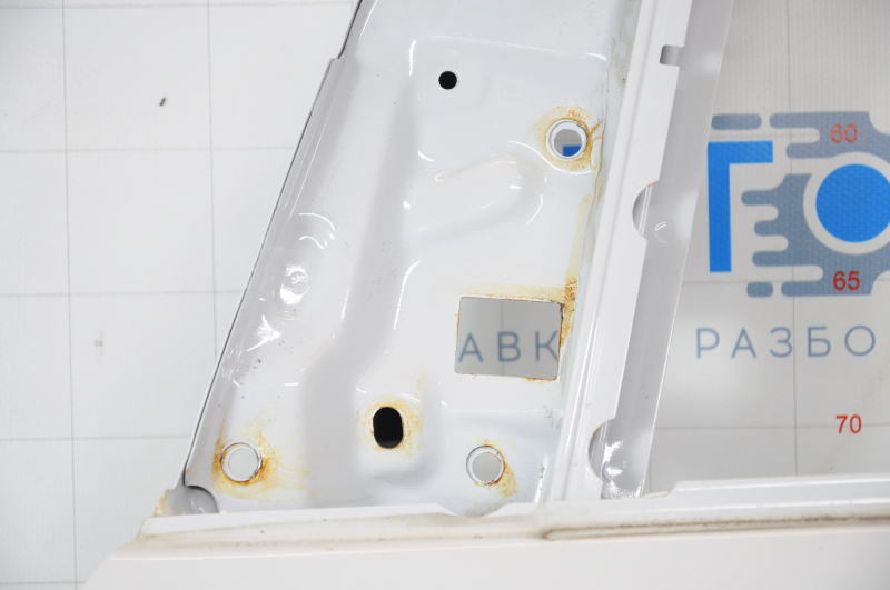 Door bare front left Ford Escape MK3 13- white YZ, small bumps, corrosion
