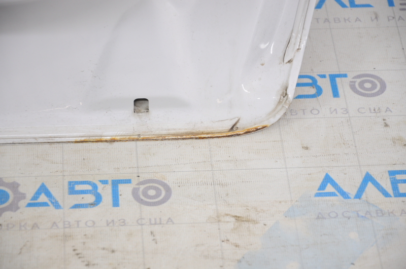 Door bare front left Ford Escape MK3 13- white YZ, small bumps, corrosion