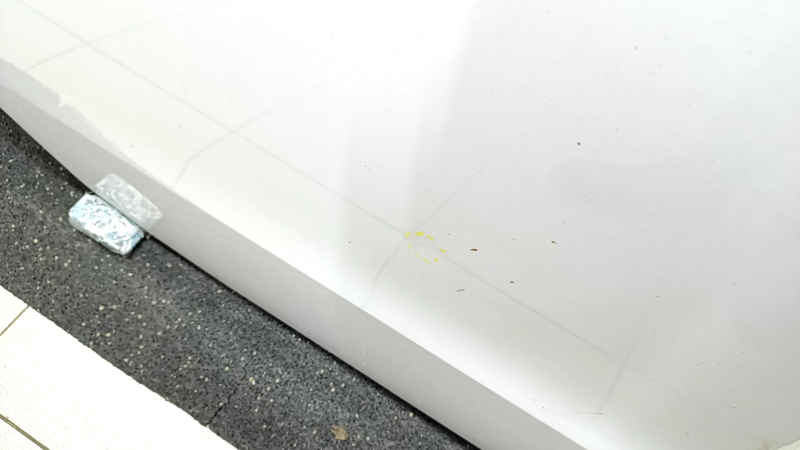 Door assembly rear right Chevrolet Volt 11-15 white GAZ, keyless, butt