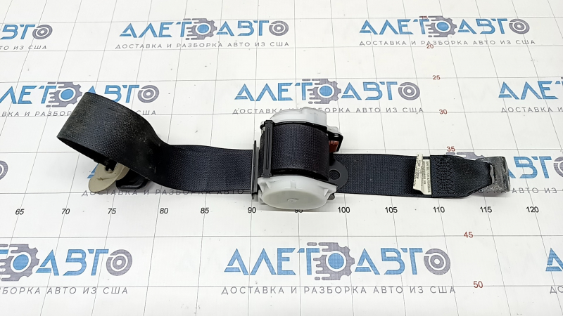Seat belt rear right Mitsubishi Outlander 14-21 black, for dry cleaning