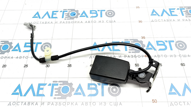 Seat belt latch rear right Chevrolet Volt 11-15 black