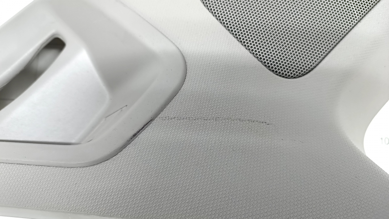 Rear pillar trim rear left BMW X5 F15 14-18 gray GRAU for 3 rows, premium audio, scratch, for cleaning