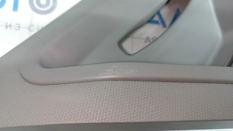 Rear pillar trim rear left BMW X5 F15 14-18 gray GRAU for 3 rows, premium audio, scratch, for cleaning