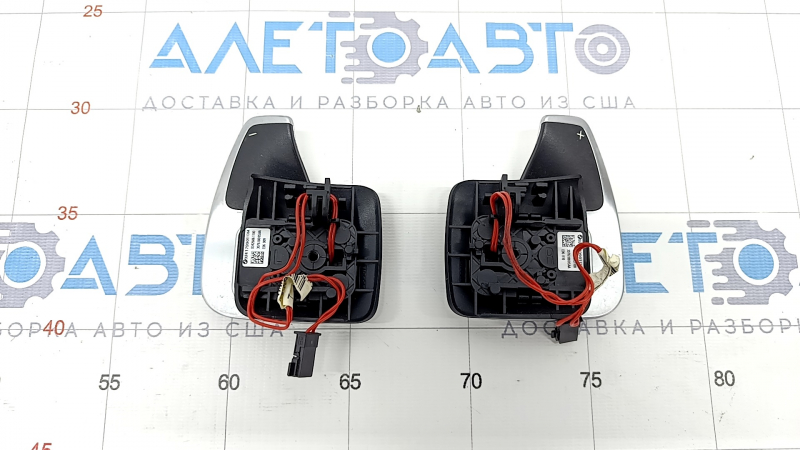 Steering paddles BMW X5 E70 07-13 chrome is worn out, scratches