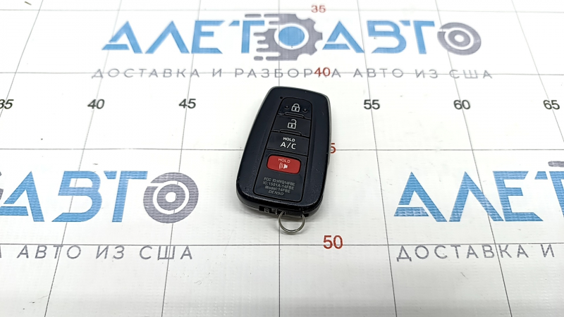 Smart Toyota Prius 50 Prime 17-19 4 Buttons Key, Scratches