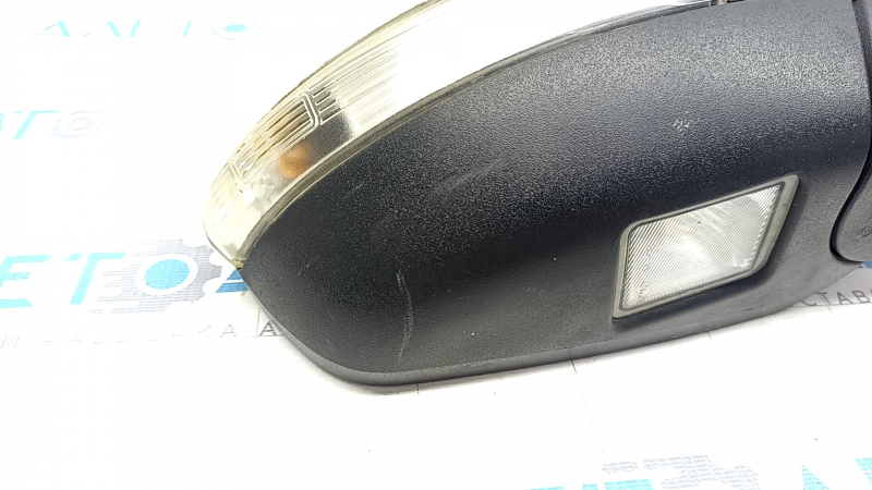 Side mirror right Ford C-max MK2 13-18 7 pins, turn signal, heated, white, scratches