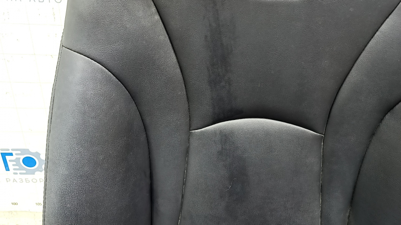 Passenger seat Toyota Prius 50 Prime 17-19 with airbag, mechanical, heated, black leather, for cleaning