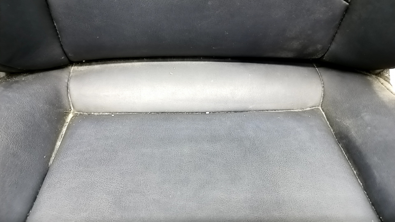 Passenger seat Toyota Prius 50 Prime 17-19 with airbag, mechanical, heated, black leather, for cleaning