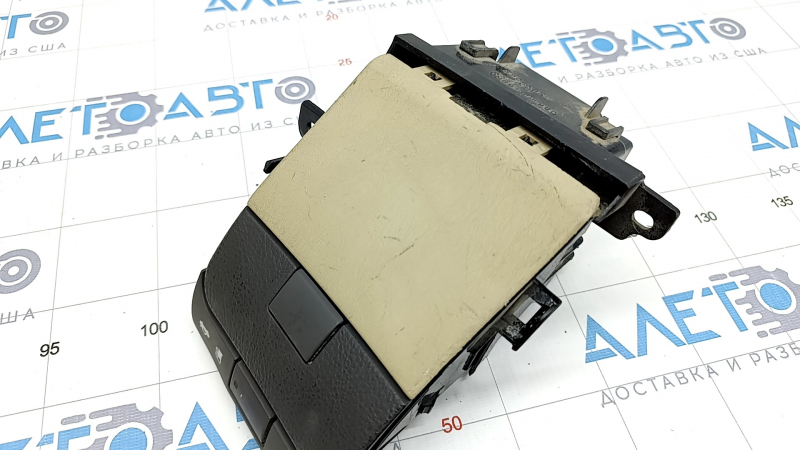 Pocket and control buttons Lexus GS300 GS350 GS430 06-07 brown with beige, for parking sensors and curtain, worn