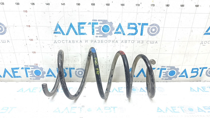 Front right spring for Toyota Prius V 12-17, red and blue stiffness