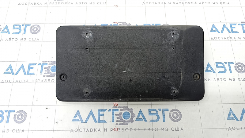Front bumper number plate area Mercedes W213 E 300/350/400/450 17-20 cracks in fasteners