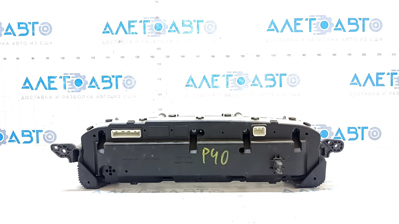Toyota Prius V Instrument Cluster 12-17 usa miles, scratches, missing glass fragment