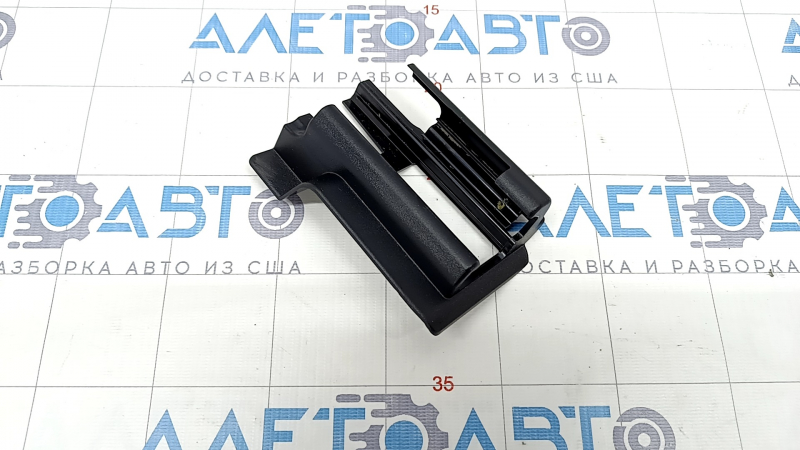 Front left passenger seat runner trim Mercedes C-class W205 15-21 black