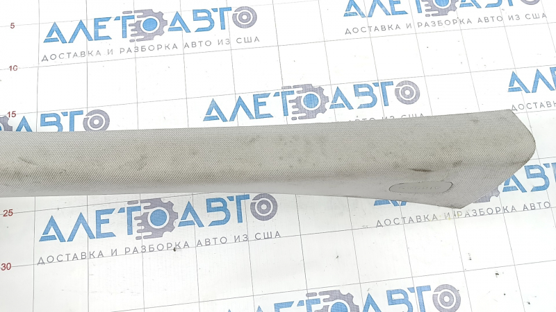 Front pillar trim left upper Mercedes C-class W205 15-21 gray, for cleaning