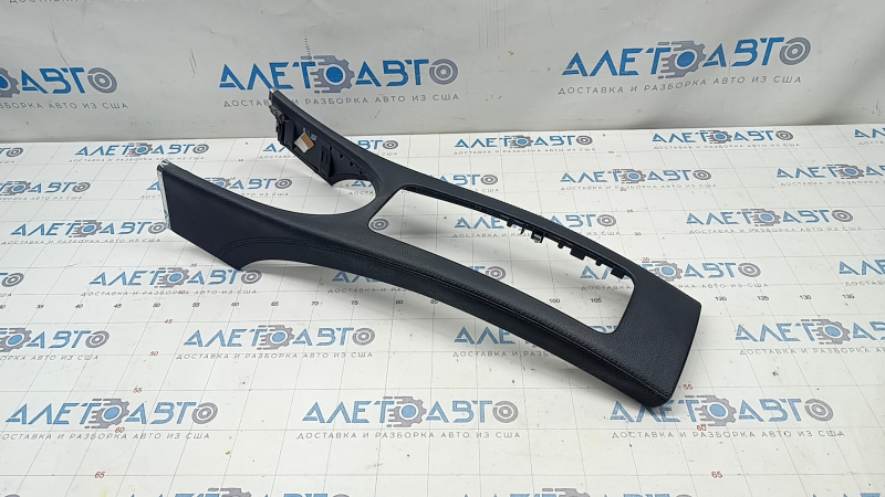 Mercedes W211 center console trim leather black, scratches