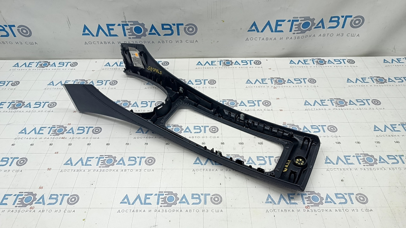 Mercedes W211 center console trim leather black, scratches