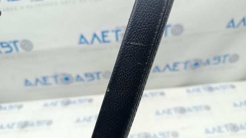 Mercedes W211 center console trim leather black, scratches