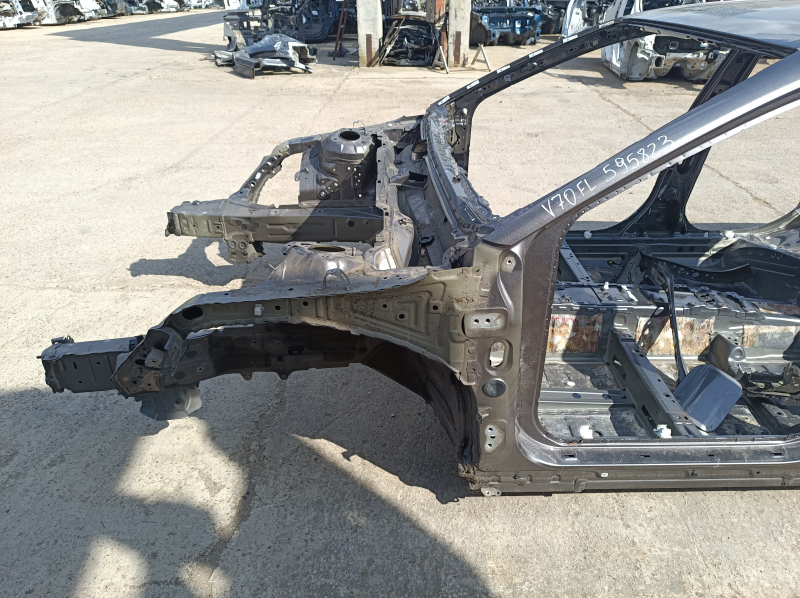Front left quarter Toyota Camry v70 18-24 on the body, graphite