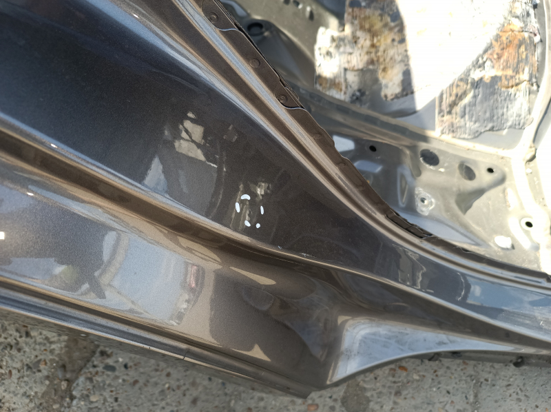 Quarter wing rear right Toyota Camry v70 18-24 without BSM, on the body, graphite, bumps