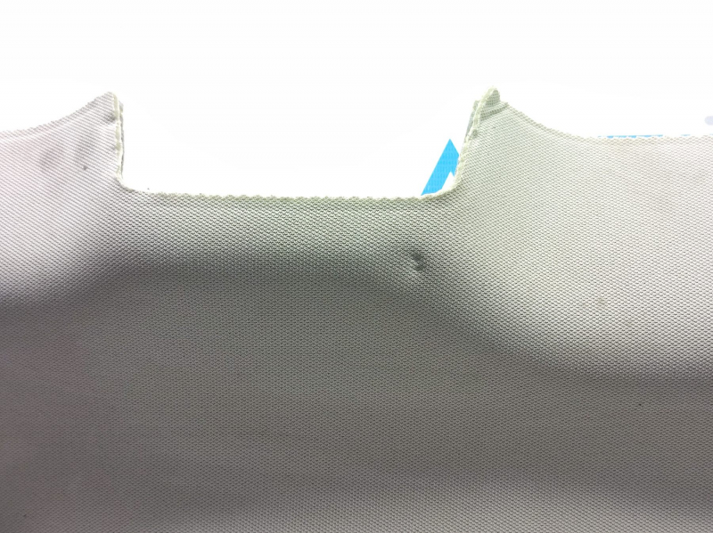 Subaru Legacy 15-17 gray headliner without sunroof, creases, bumps, needs cleaning