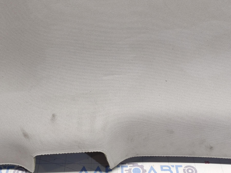 Subaru Legacy 15-17 gray headliner without sunroof, creases, bumps, needs cleaning