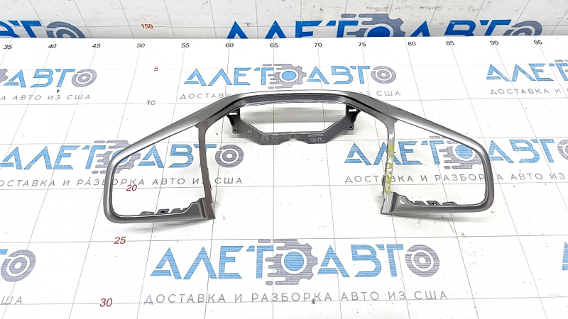Upper steering wheel cover Honda CRV 17-19 gray, broken mount