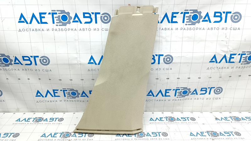 Center pillar trim lower right VW Passat b8 16-19 USA beige, scratches