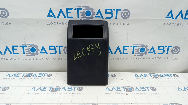 Center console trim rear Subaru Legacy 15-19 black, scratches
