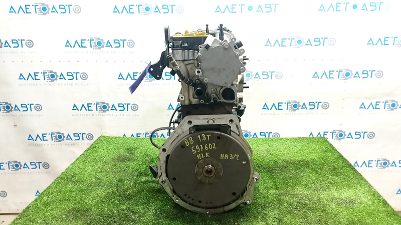 Engine VW Passat b8 16-19 USA 1.8 TFSI CPRA 112k, no compression, for spare parts