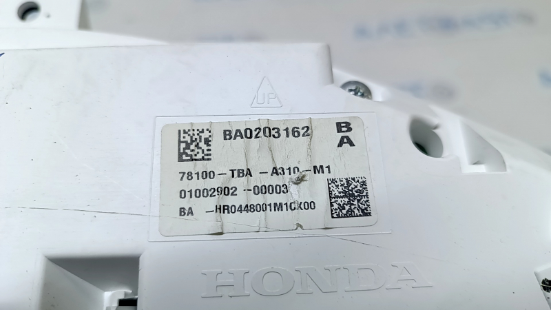Instrument cluster Honda Civic X FC 16-21 62k scratches