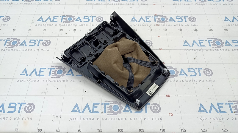 Gear shifter cover Subaru Forester 14-18 SJ manual transmission, black, scratches