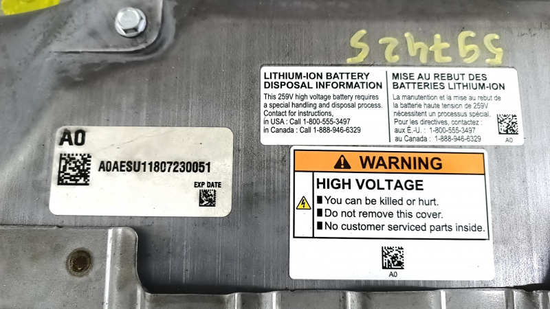 Battery VVB assembly Honda Accord 18-22 2.0 hybrid, 125k, 257V