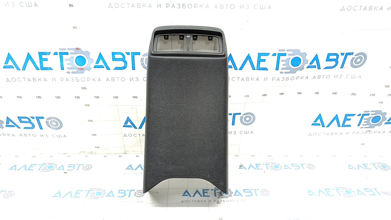 Center console trim rear Nissan Rogue Sport 17-19 black, without air duct