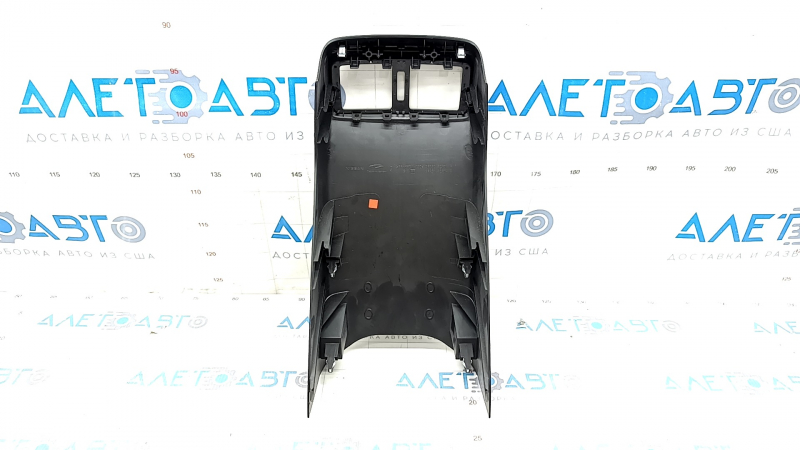 Center console trim rear Nissan Rogue Sport 17-19 black, without air duct