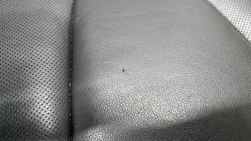 Rear row of seats 2 row Ford Edge 15 - leather black, perforation, electric, Titanium, heating, scratch