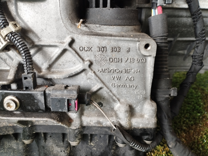 Automatic transmission assembly Audi A4 B9 17-7 speed 2.0T FWD SJX DSG 44k