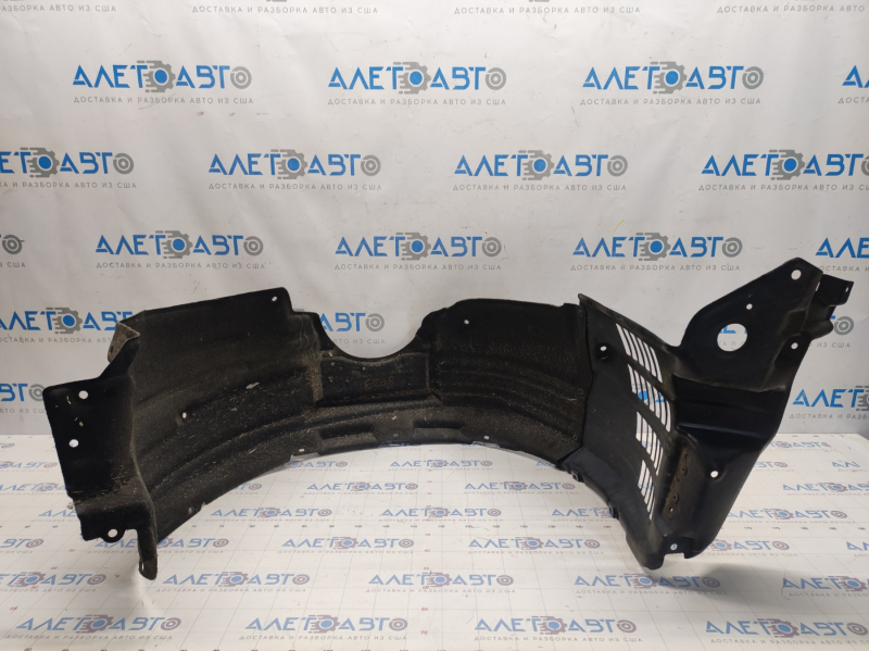 Front left fender liner Lexus RX350 RX450h 10-12 pre-restoration, tear in fastening