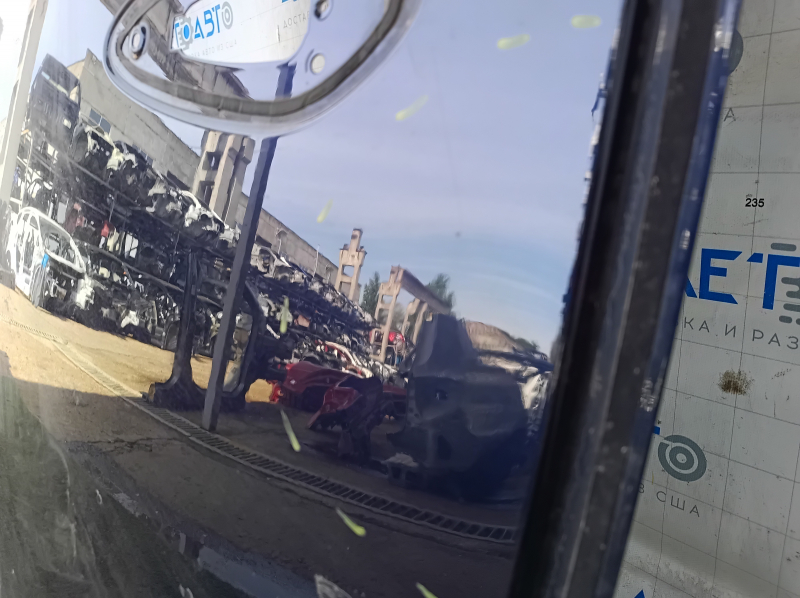 Roof metal BMW 3 F30 4d 12-18 under the hatch, sawed off, dented