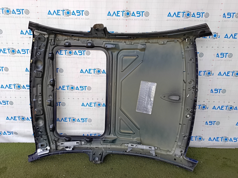 Roof metal BMW 3 F30 4d 12-18 under the hatch, sawed off, dented