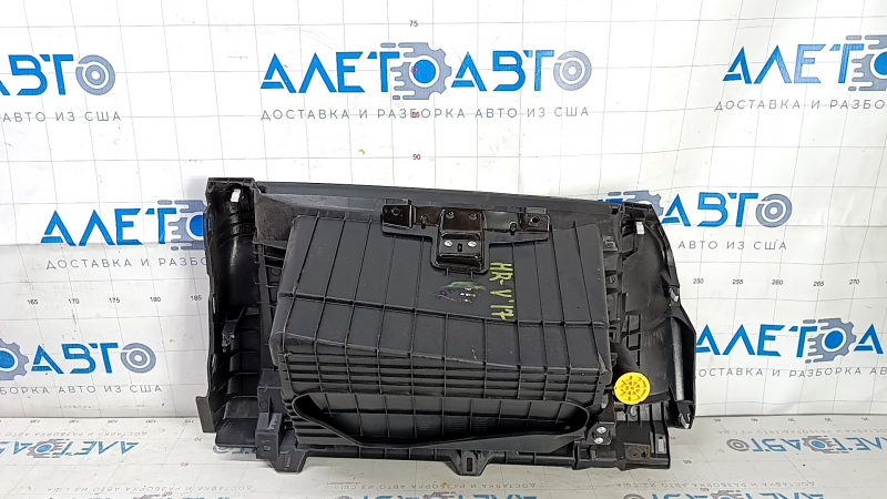Glove box, glove compartment Honda HR-V 16-22 black, scratch, abrasions