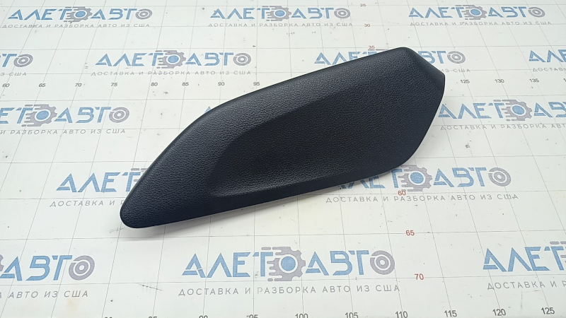 Center console trim side right Nissan Rogue Sport 17-19 upper, black, scratches