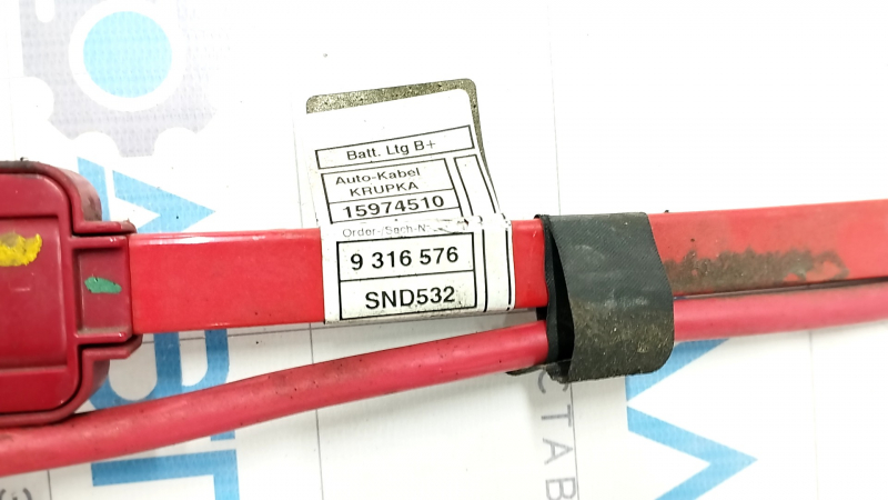 Power cable for battery BMW 4 F32/33/36 14-16 N26 through the whole body