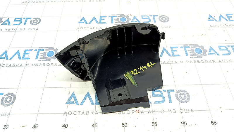 Seat belt cover rear left BMW 4 F32 14-20 Coupe, black