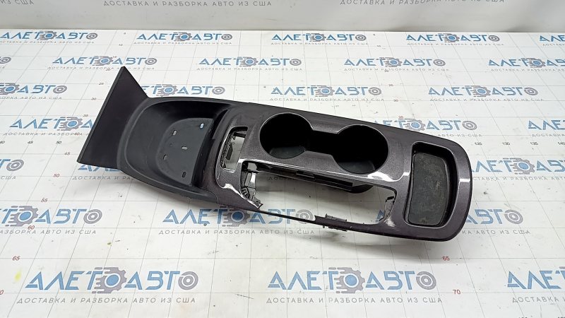 Overlay on the center console cup holder Chevrolet Malibu 16 - graphite, scratches, breakage of the fastener