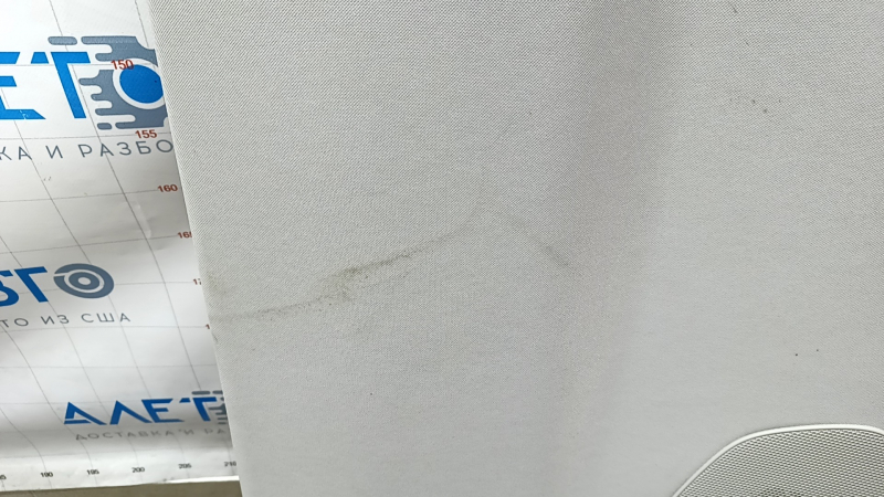Volvo V90 17-22 usa headlining for panoramic, gray, needs cleaning, wiring cut, peeled off