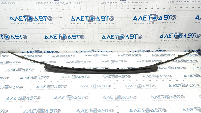 Front bumper lip Hyundai Elantra AD 17-18 prerest, crack in fasteners, scratches