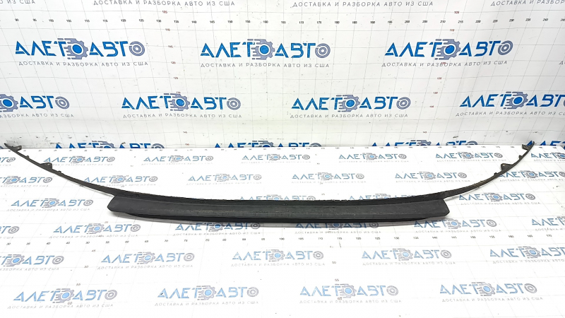 Front bumper lip Hyundai Elantra AD 17-18 prerest, crack in fasteners, scratches