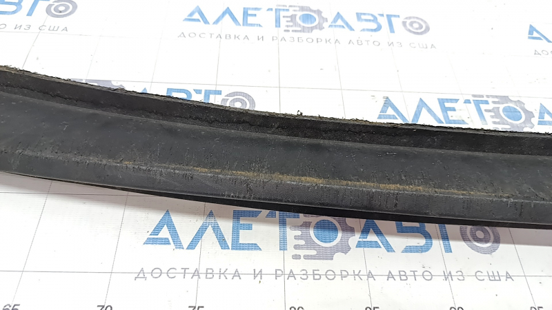 Front bumper lip Hyundai Elantra AD 17-18 prerest, crack in fasteners, scratches