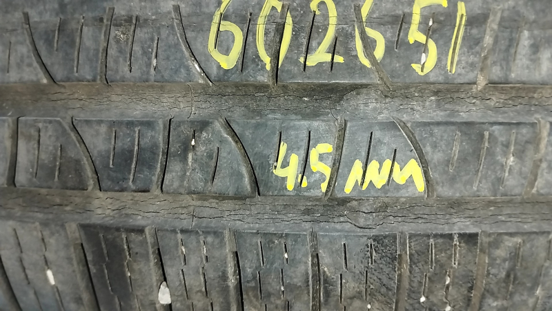 Tire R19 235/50 Pirelli Scorpion Verde 2017 all-season 4.5mm, cracked