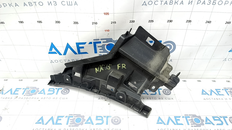 Front bumper air duct right Lexus NX200t NX300h 15-17 base